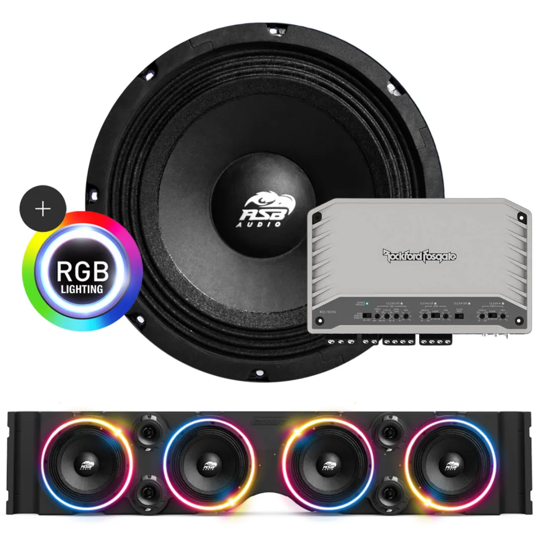 TJ/YJ American SoundBar Package (Red) product image