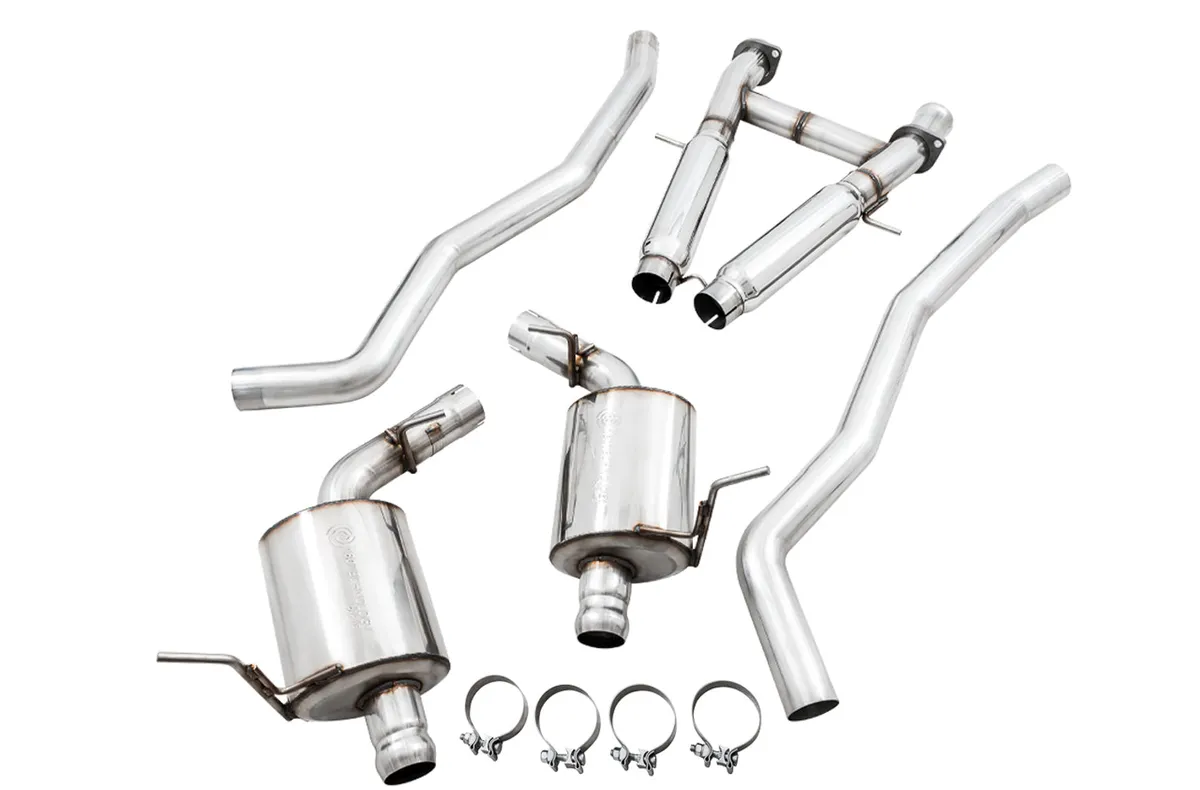 AWE Touring Edition Exhaust for Jeep Grand Cherokee SRT - Chrome Silver Tips product image
