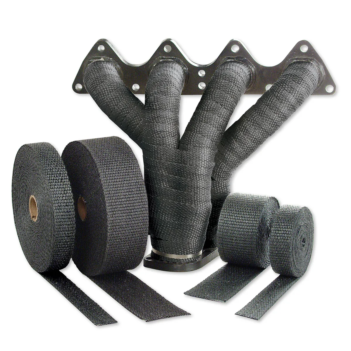 DEI 10120 Black Glass Fiber Exhaust Wrap 1 x 15' 010120 product image