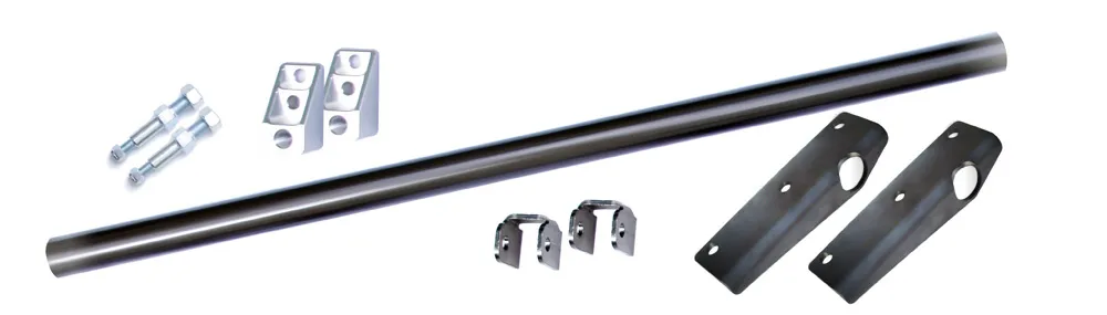 Mounting Kit For Rear Shockwaves/Coil-Overs Universal Rear Cross Member Kit Weld-On Upper Shockwave/Coil-Over Brackets And Billet Lower Shockwave/Coil-Over Mounts Ridetech product image