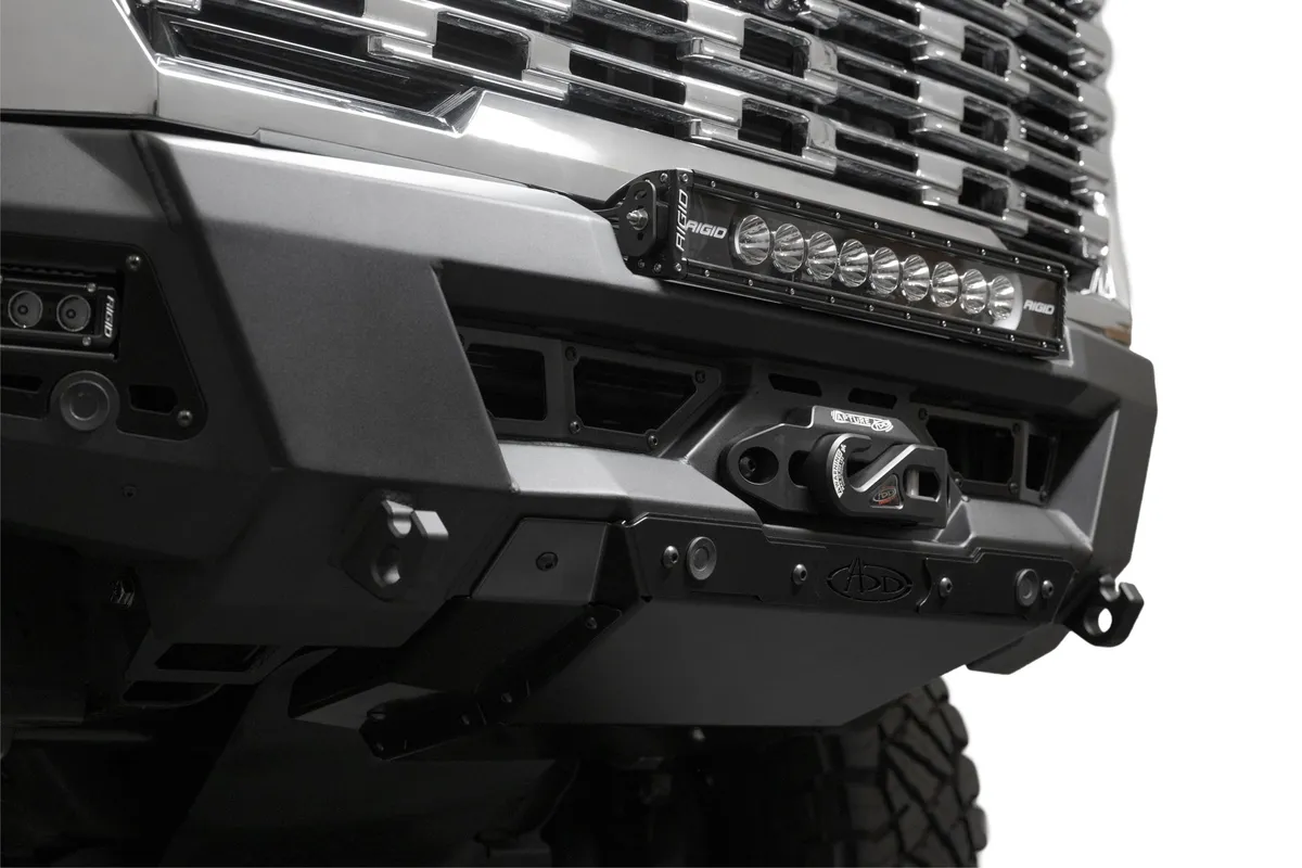 Addictive Desert Design 2024-2025 GMC Sierra 2500/3500 HD Phantom Winch Front Bumper - F730335070103 product image