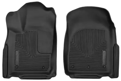 Husky Liners Front Floor Liners Black Front Row 2011-2017 Dodge Durango 2016-2017 Dodge Durango Citadel 2016 Dodge Durango Limited 2016-2017 Dodge Durango RT 2016-2017 Dodge Durango SXT 2011-2017 Jeep Grand Cherokee
