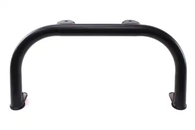 Rock Hard 4X4 Rock Hard 4x4 Shorty Grille Guard and Light Mount Hoop - JK