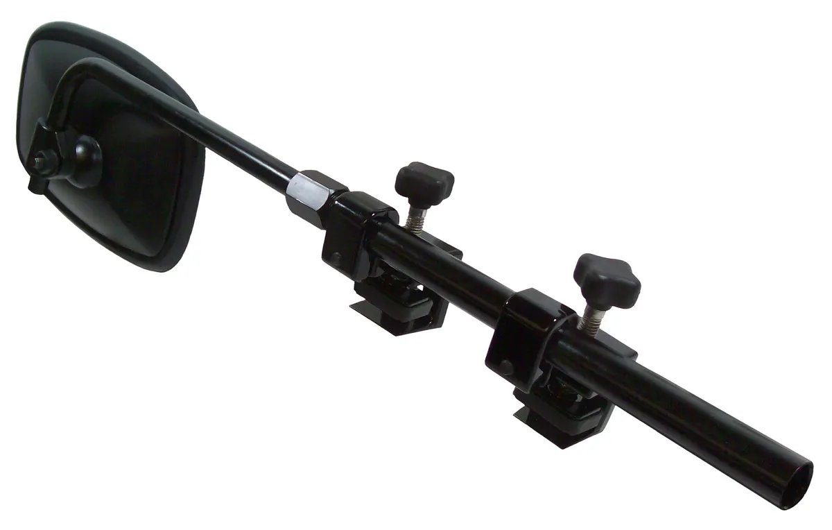 Universal Towing Mirror Kit Adjustable Dual Clamp Mirror Head 71/4in x 41/4in Sold as Single product image