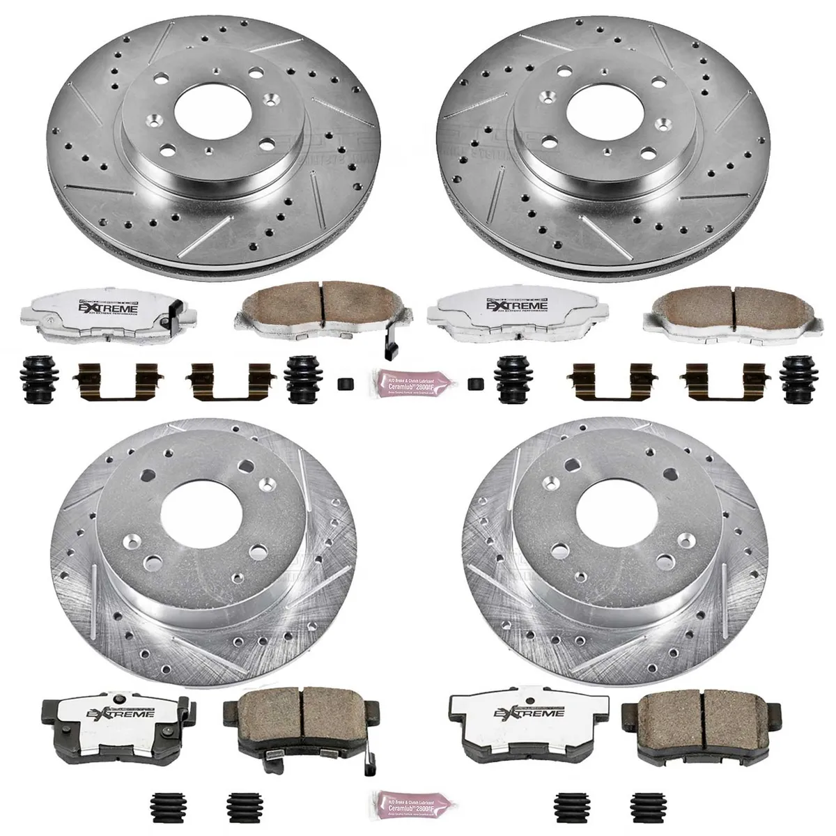 Z26 Street Brake Kit fr 1998-1999 Acura cl 1998-2002 Honda Accord Coupe 1998-2002 Honda Accord se product image