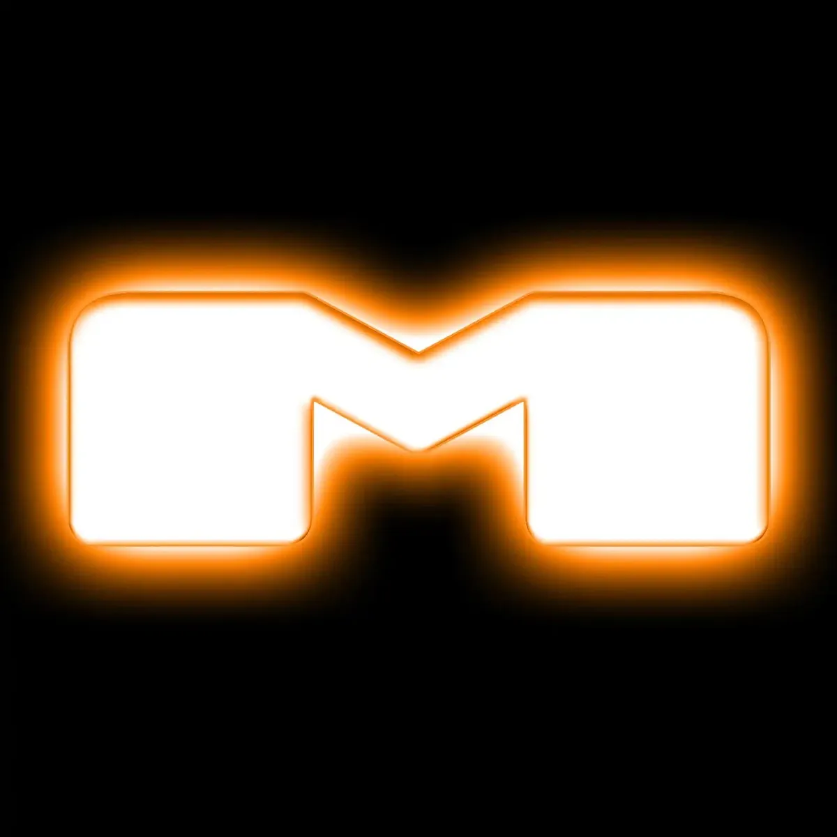 ORACLE Lighting Universal Illuminated LED Letter Badges - Matte Black Surface Finish - E product image