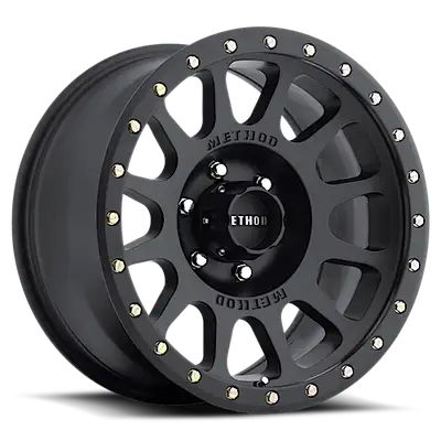 Method Race Wheels Aluminum Wheels 17x8.5 NV MR305 Bolt Pattern 6 On 135 Offset 25 Lip Size 1.18 Matte Black MB Method
