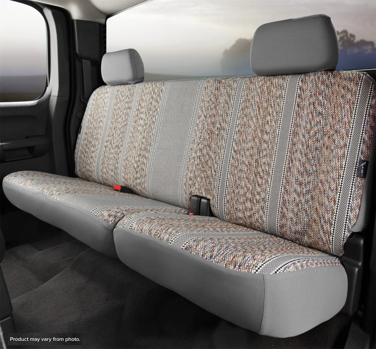 FIA TR45-2 GRAY TR40 Series - Wrangler Saddleblanket Custom Fit Rear Seat Cover - Gray product image