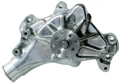 Proform Engine Water Pump Mechanical Long Style High Flow Model Polished SB Chevy Proform