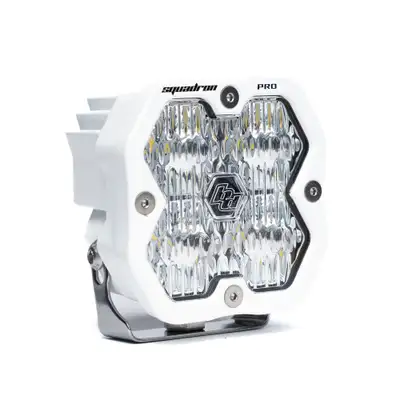 Baja Designs Squadron 2.0 Pro White LED Auxiliary Light Pod Universal Clear Wide Cornering Baja Designs