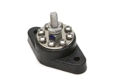 Painless Wiring Painless Distribution Block Blk 5/16