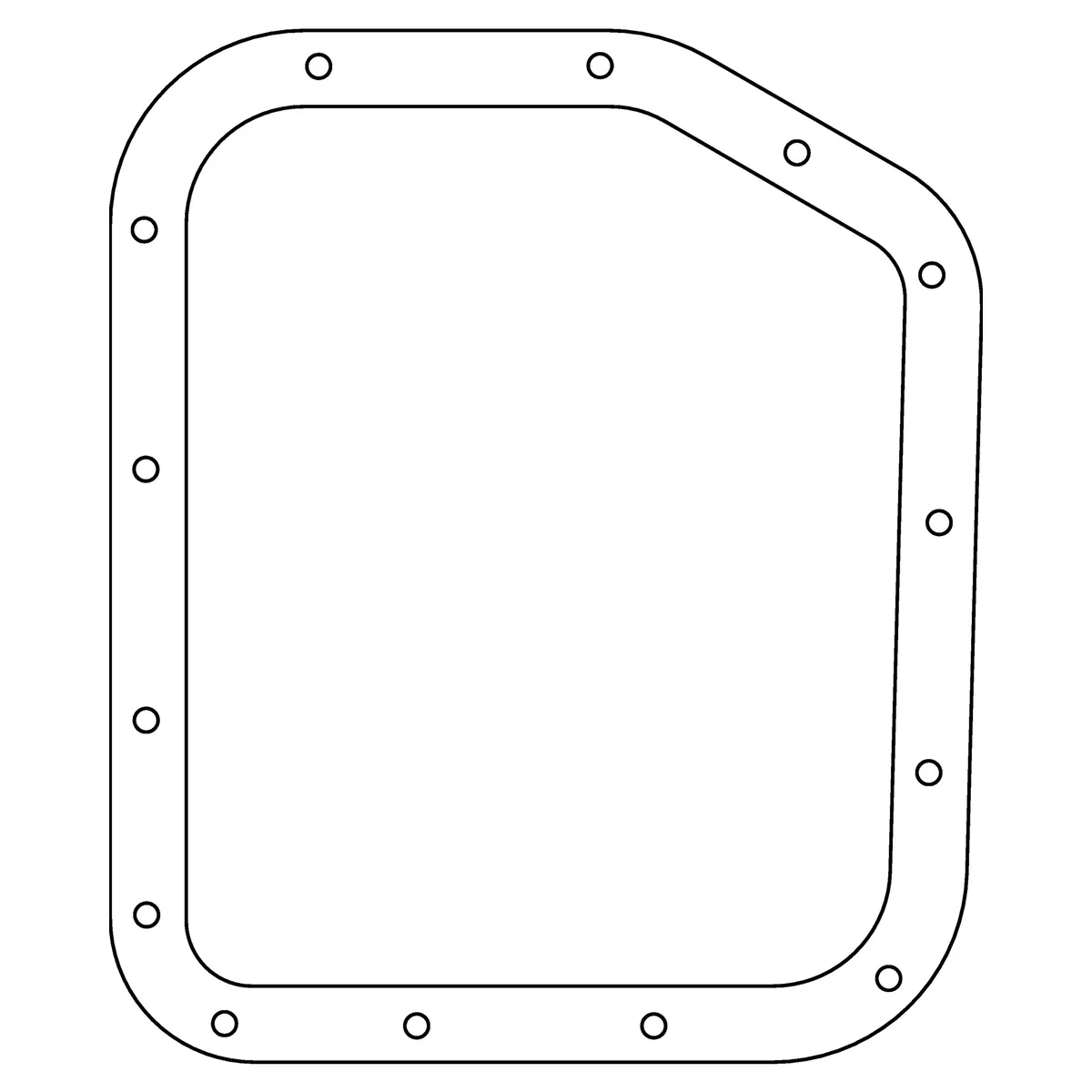 Cometic Gasket Automotive C15469 Chrysler A500/A904/A998/A999 TorqueFlite Transmission Oil Pan Gasket product image