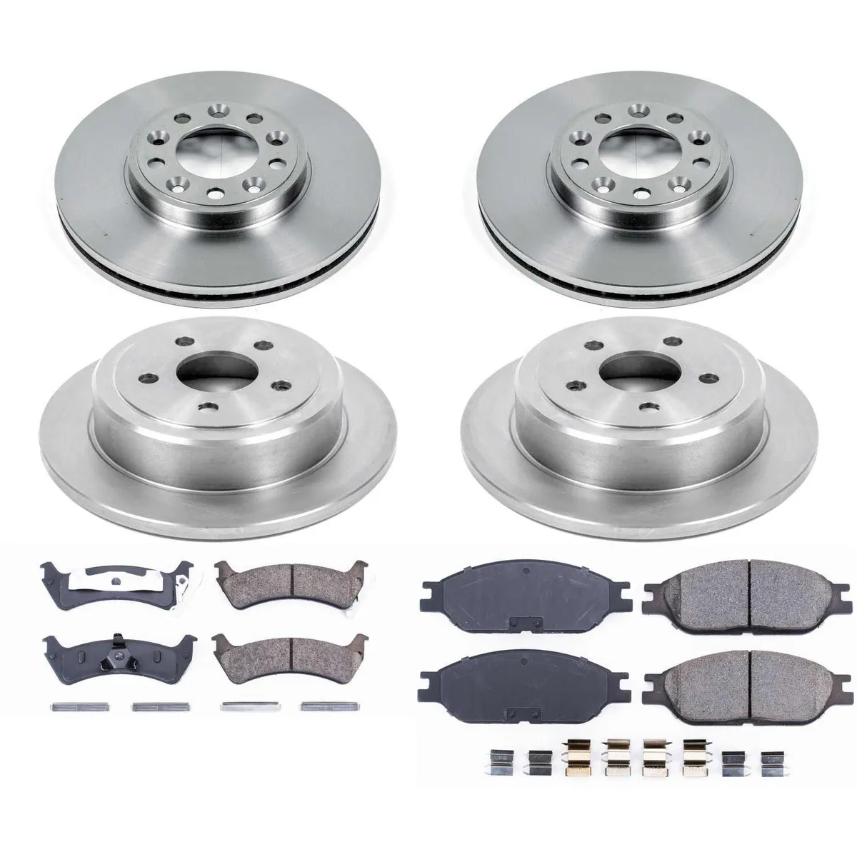 Z17 Direct Replacement Kit: Rotors; Ceramic Pads W/Hardware product image