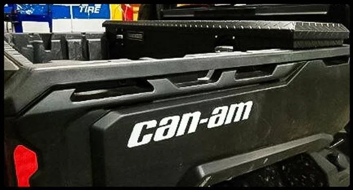 CamLocker SXSLPMB 60 UTV Crossover Tool Box - Low Profile Lid - Matte Black product image
