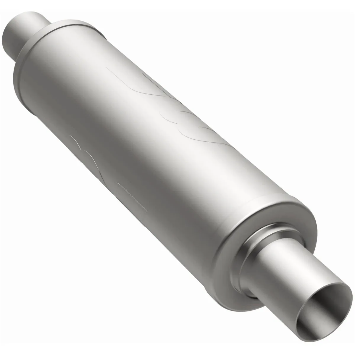 MagnaFlow 7in. Round Straight-Through Performance Exhaust Muffler 12770 product image