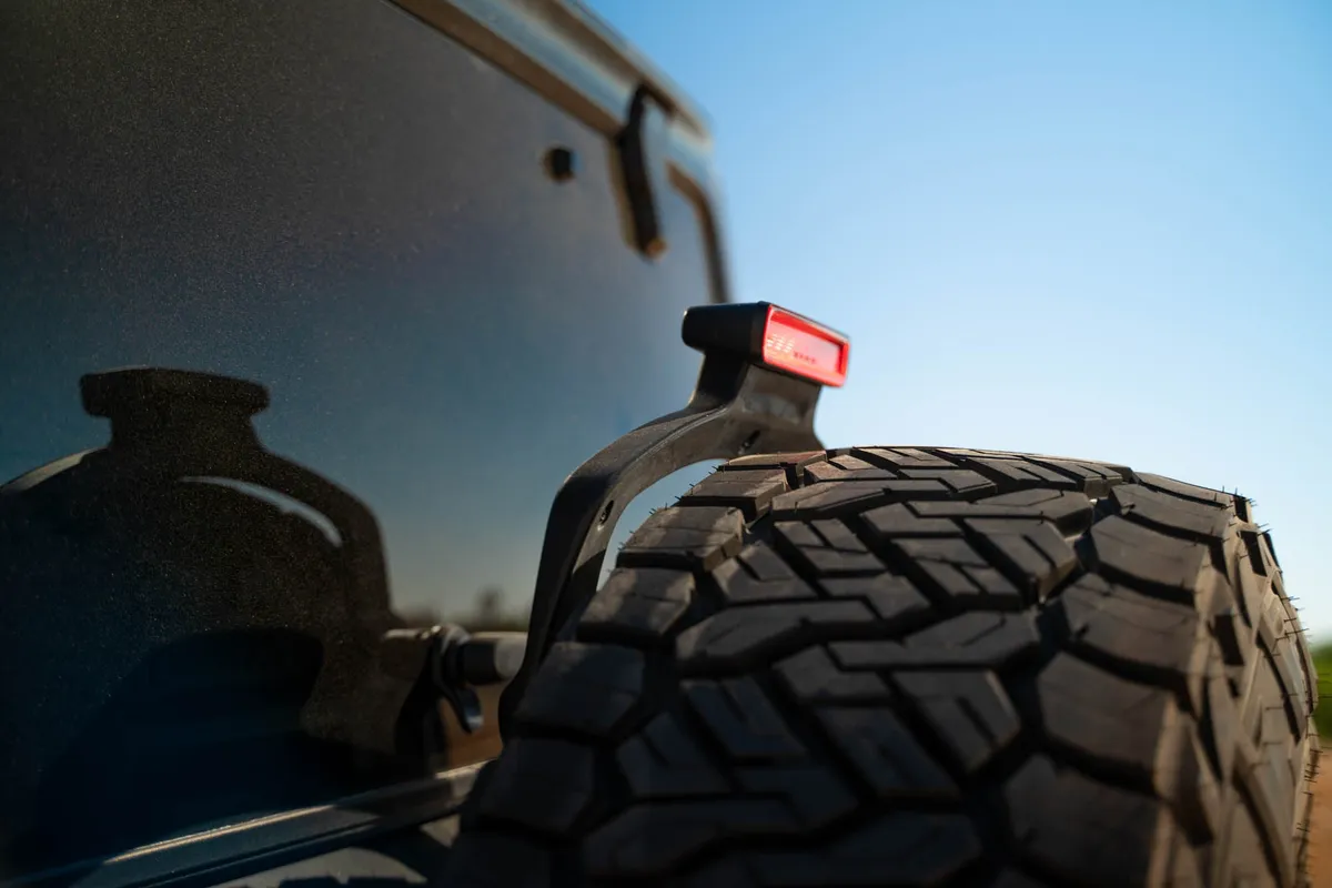 2018-2026 Jeep Wrangler JL | MTO Series Bumper Spare Tire Swing Gate product image