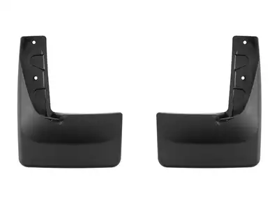 Weathertech MudFlap No-Drill DigitalFit®; Black;