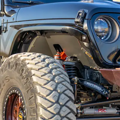 Savvy Off-Road 18c Wrangler/20c Gladiator Front Inner Fender Liner Raw
