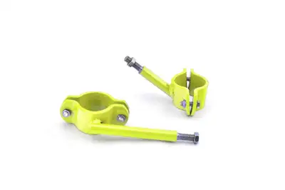 Steinjager Recovery and Towing 2007-2018 High Lift Jack Mount Roll Bar Mount, 4 Door Neon Yellow