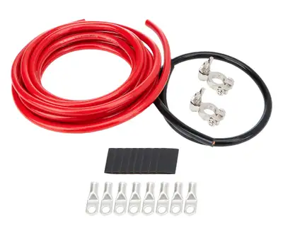 Allstar Performance Battery Cable Kit 4 Gauge 1 Battery