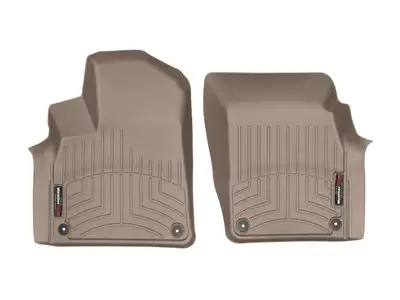 Weathertech FloorLiner™ DigitalFit®; Tan; Front;