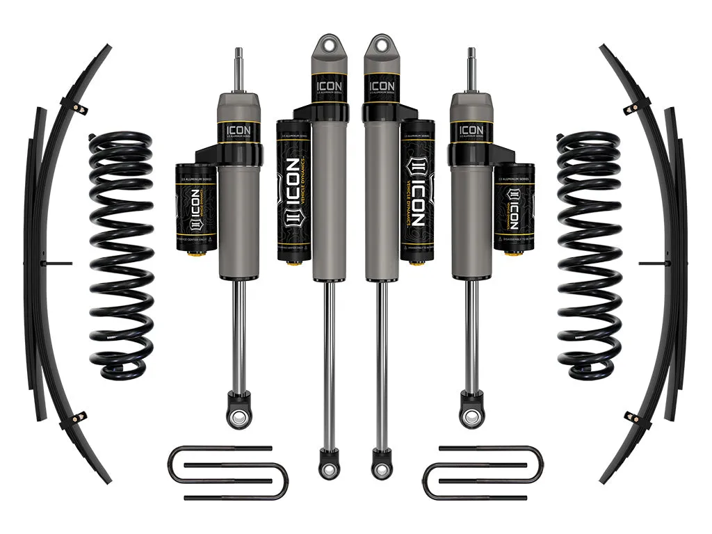 ICON Vehicle Dynamics ICON 2020-2023 Ford F-250/F-350 Super Duty 4WD Diesel, 2.5" Lift, Stage 2 Suspension System w/ Expansion Packs
