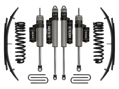 ICON Vehicle Dynamics ICON 2020-2023 Ford F-250/F-350 Super Duty 4WD Diesel, 2.5" Lift, Stage 2 Suspension System w/ Expansion Packs