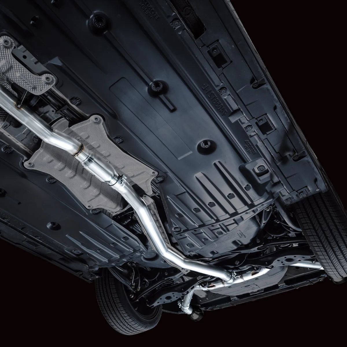AWE Touring Edition Exhaust for FE1 Civic SiDE4 Acura Integra - Dual Chrome Silver Tips product image