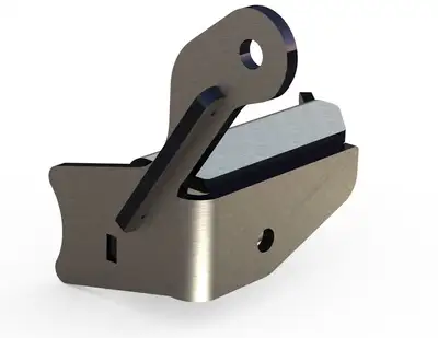 Artec Industries Jeep TJ Stock Tracbar Bracket Replacement 97-06 Wrangler For TJ Front Axle Artec Industries