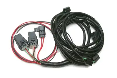 Painless Wiring Quad H-4 Headlight Conversion Harness; Incl. 40 Amp 2 Weatherproof Relays/2 Weatherproof Relay Bases w/Harness/Mating Connectors/ Mounting Hardware;