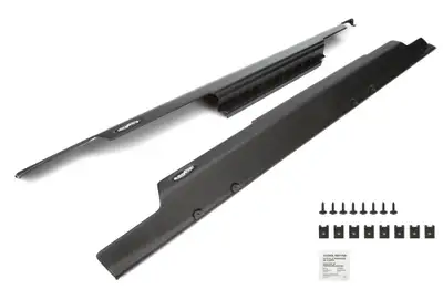 Bushwacker Jeep Trail Armor Rocker Panel & Sill Plate Combo Pair, Dura-Flex(R) 2000 TPO Textured