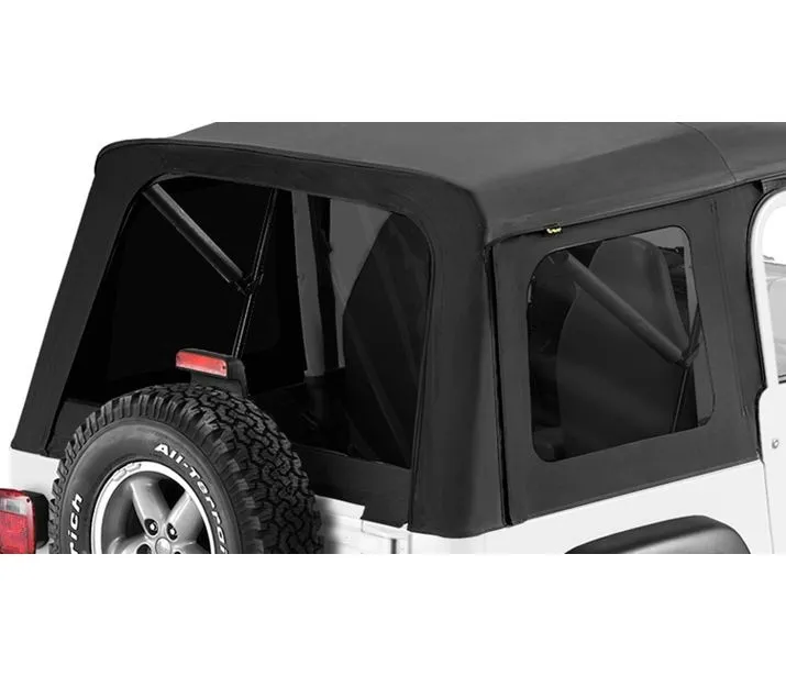 Black Denim Window Kits, Tinted Window Kit, Tinted Jeep 97-06 Wrangler; Fits Supertop Classic 51709, 51710, 51713, 54709, 54710, 54700, 54703 or 54713 product image