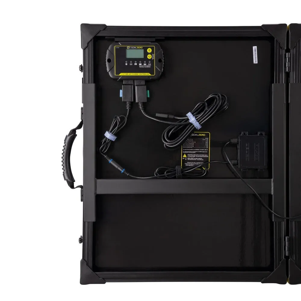Boulder 100 Watt Briefcase Solar Charging Kit; Portable Solar Panel W/10a Charge Controller product image