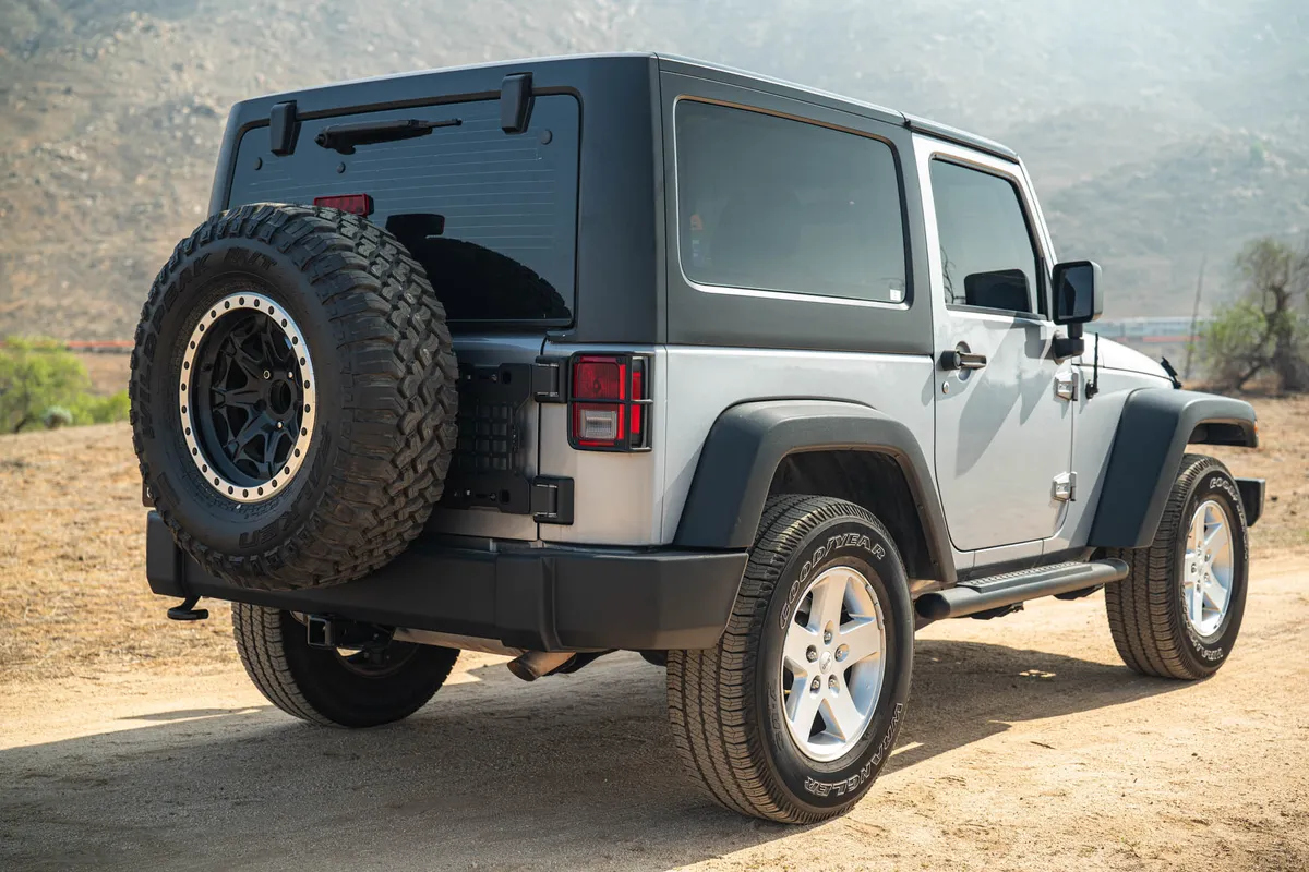 DV8 2007-2018 Jeep Wrangler JK Tailgate Reinforcement Molle Panel TCJK-04 product image