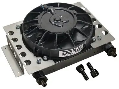 Derale 15 Row Atomic Cool Plate & Fin Remote Fluid Cooler, -6AN