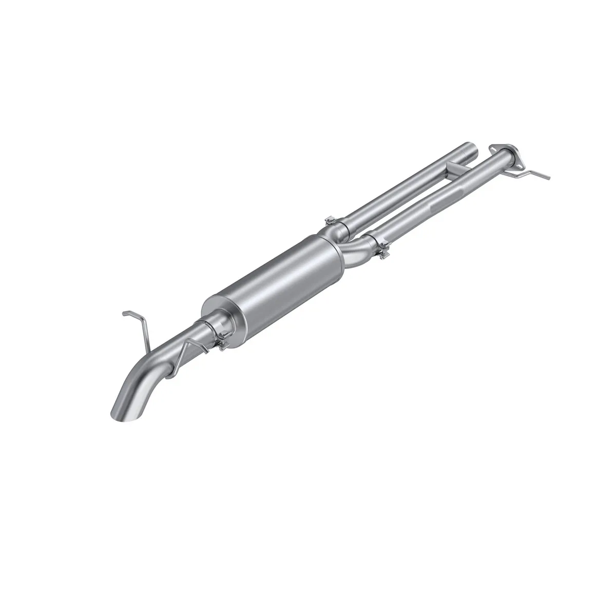 24-Present Ford Ranger 2.7L, Armor Pro T304SS 2.5-Inch Cat-Back, 3-Inch Single Rear Turndown, Street Profile, MBRP product image