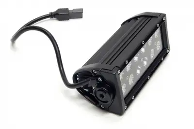 Southern Truck 7.5 Inch LED Light Bar Black Series Double Row Straight Combo Flood/Beam 36W DT Harness 3,240 Lumens Southern Truck Lifts