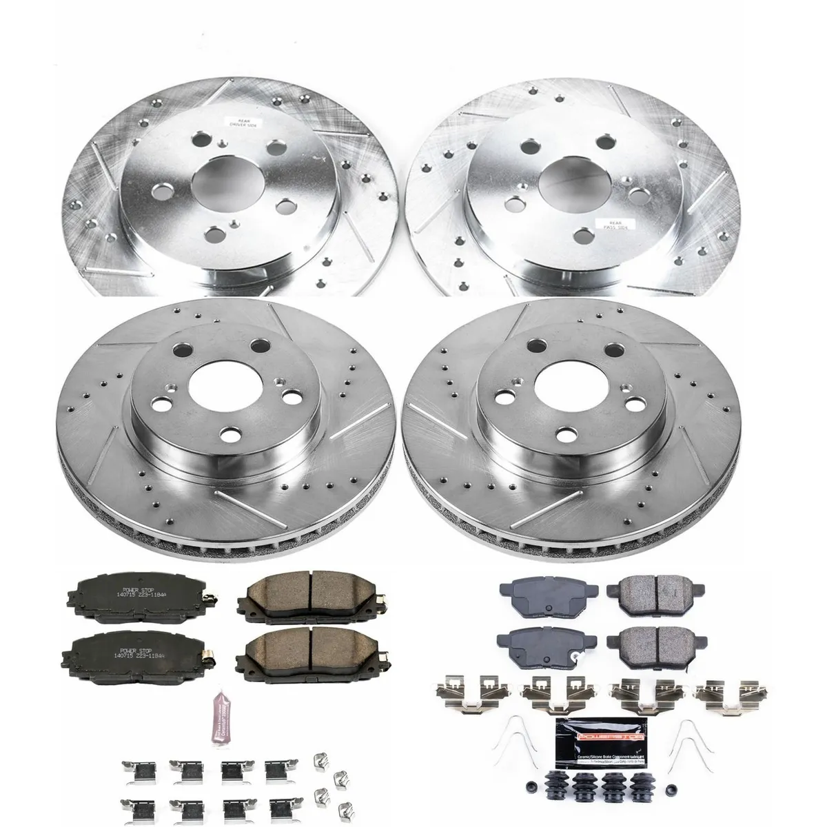 Z23 Evolution Brake Kit fr 2011-2017 Lexus Ct200h 2010-2015 Toyota Prius 2012-2015 Toyota Prius Plug product image