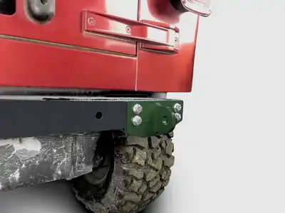 Steinjager Recovery and Towing 1997-2006 D-Ring Mounting Brackets Locas Green