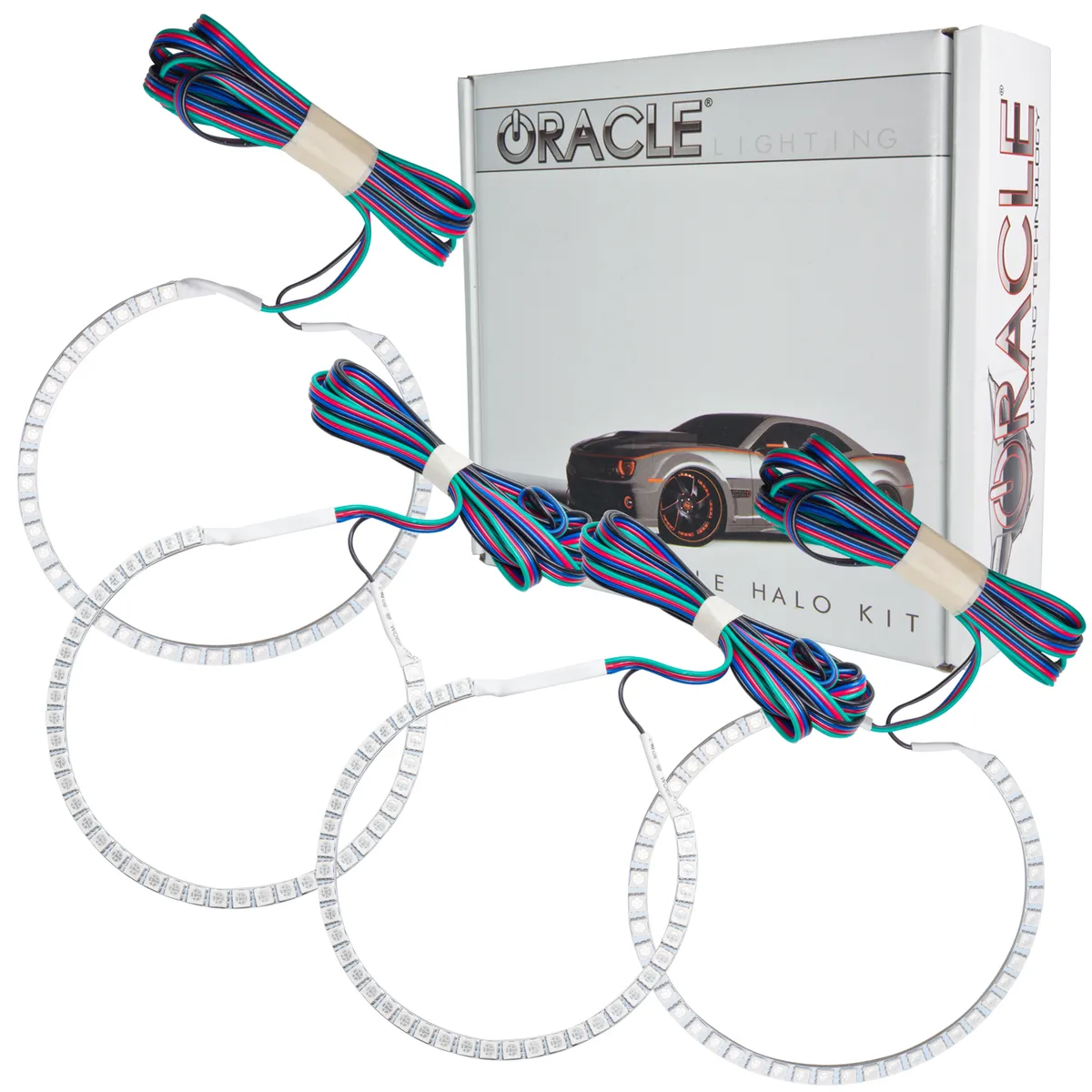 ORACLE Lighting 1999-2004 Jeep Grand Cherokee LED Headlight Halo Kit product image