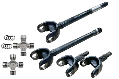 Revolution Gear & Axle Revolution Gear and Axle Discovery Series Chromoly Axle Kit - Front - JT/JL Rubicon