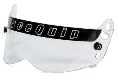 Racequip Clear Helmet Face Shield Fits Vesta Model Helmet