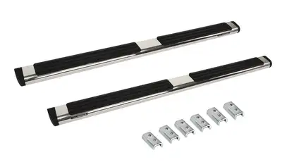 Go Rhino Go Rhino 686409987PS - 6 OE Xtreme SideSteps With Mounting Bracket Kit - Polished Stainless Steel