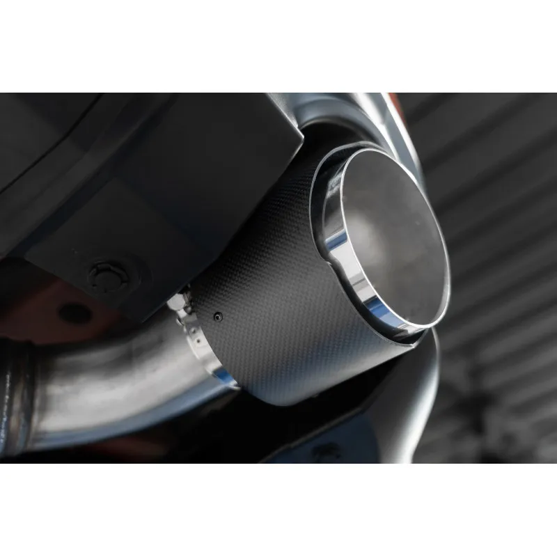 13-Up Subaru BRZ 17-up Toyota GR86 and 13-16 Scion FR-S T304 3 Inch Cat-Back Dual Split Rear Side Exit with Burnt End Tips MBRP product image