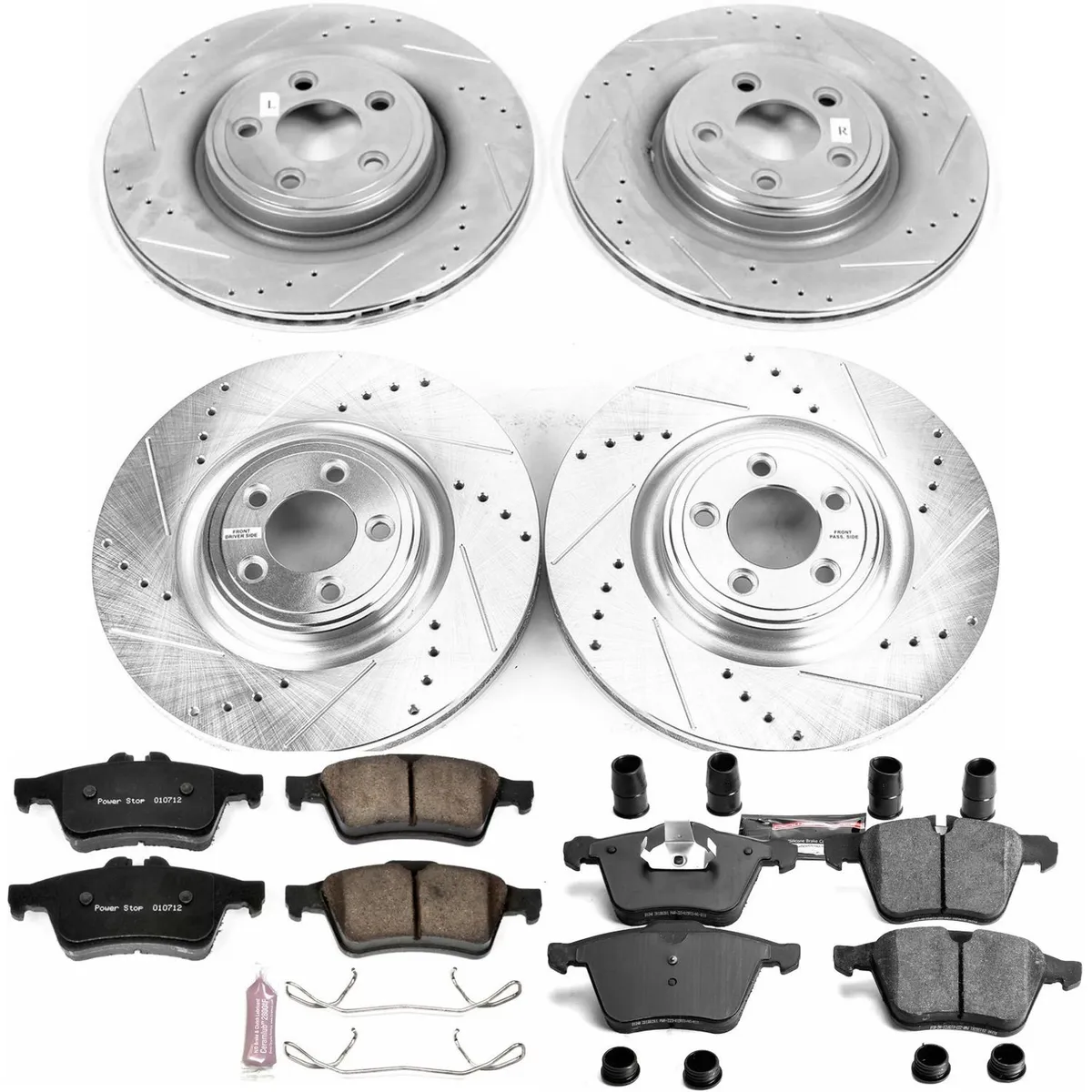 Z23 Evolution Brake Kit fr 2007-2008 Jaguar S-Type 2006-2009 Jaguar Super v8 2009 Jaguar xf 2006-20 product image