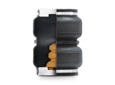 Pacbrake HP10000-J ALPHA HD Double Convoluted Replacement Air Spring Pacbrake