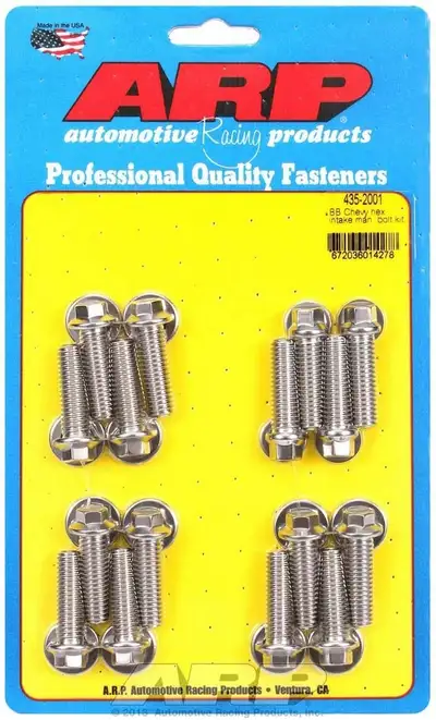 ARP Auto Racing bb Chevy Hex Intake Manifold Bolt Kit Stainless Steel
