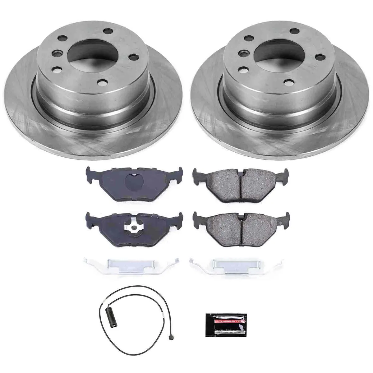 Z17 Direct Replacement Kit: Rotors; Ceramic Pads W/Hardware; Pad Sensors product image
