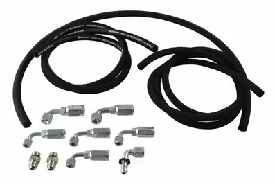 PSC Motor Sports Complete Premium #6/#8 Hose Kit For Full Hydraulic Steering