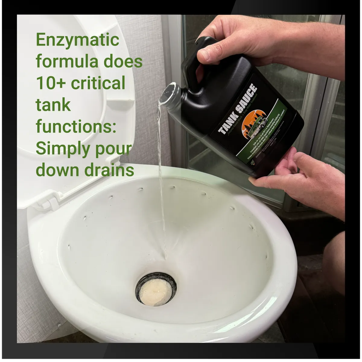 Tank Sauce For rv And Travel Trailers; Enzyme Based Without Bacteria product image